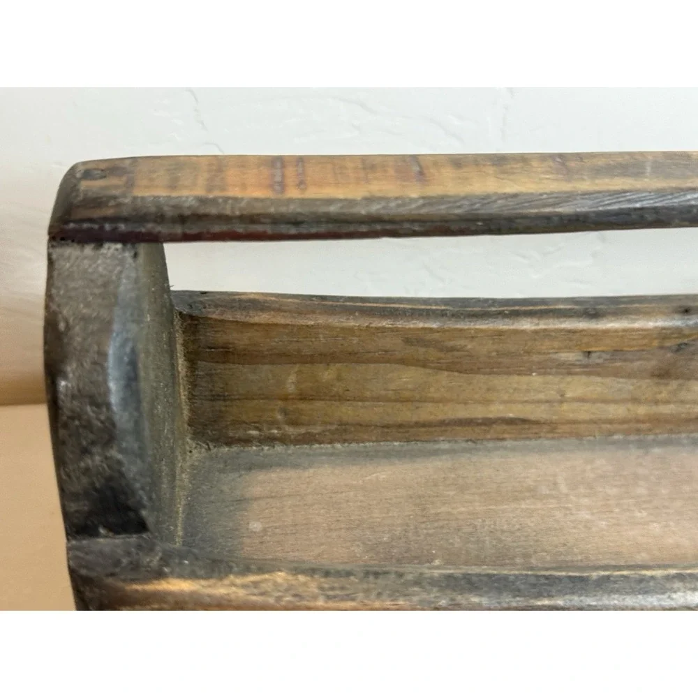 Antique Small Tool Garden Caddy 11 1/2